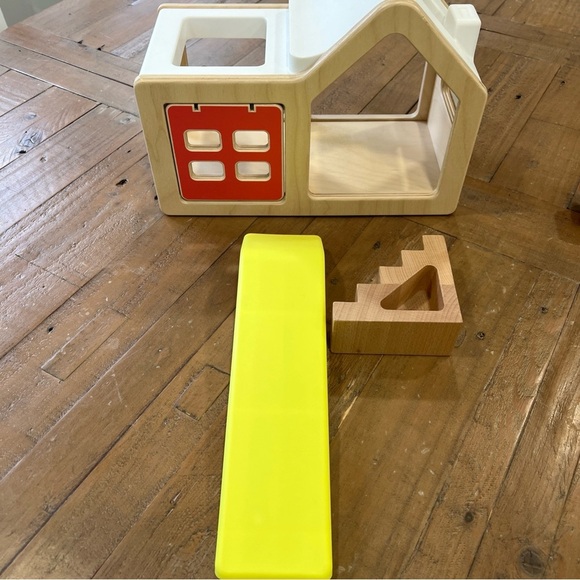 Lovevery Modular House Slide Car People Keys Wooden Play Set - Picture 3 of 8